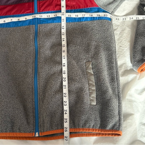 Cotopaxi Teca Fleece Full-Zip Jacket in Moon Rock Multicolor Stripe Men M unisex - Picture 10 of 11